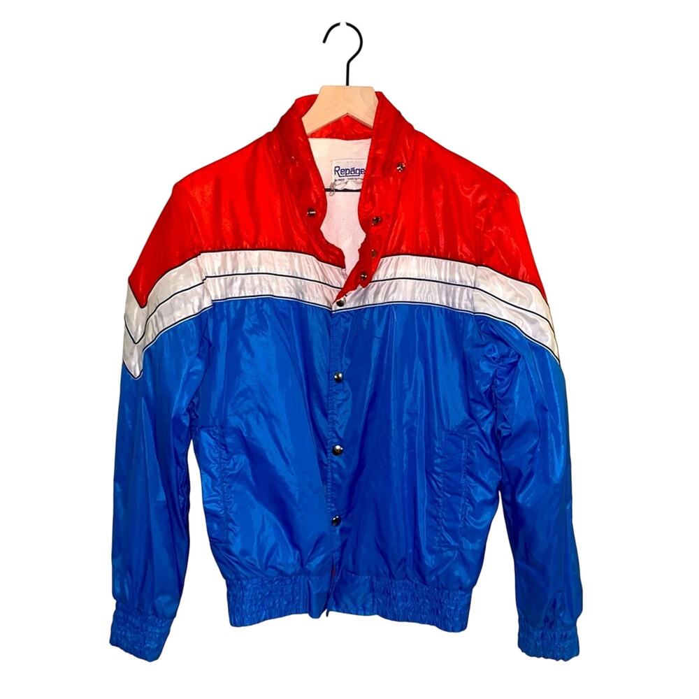 VNTG REPAGE retro snap jacket L